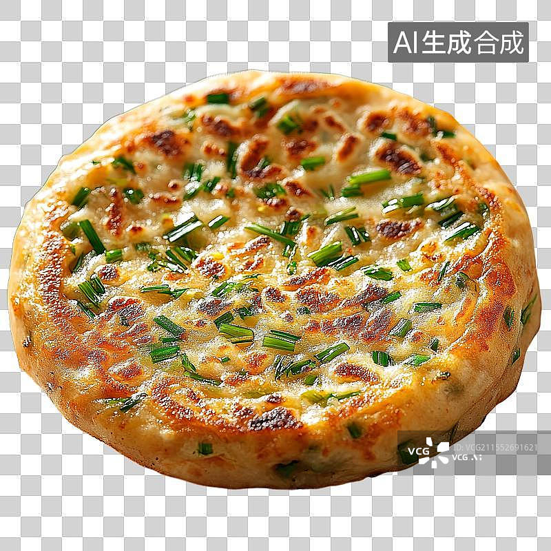 【AI数字艺术】发面葱油饼 葱花饼 发面饼 香葱饼烙饼 面饼 手撕饼千层饼图片素材