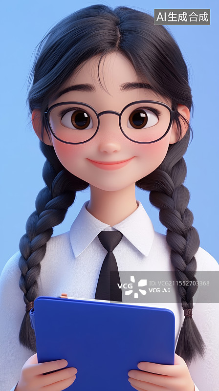 【AI数字艺术】商务职业女性（文员 公关）图片素材