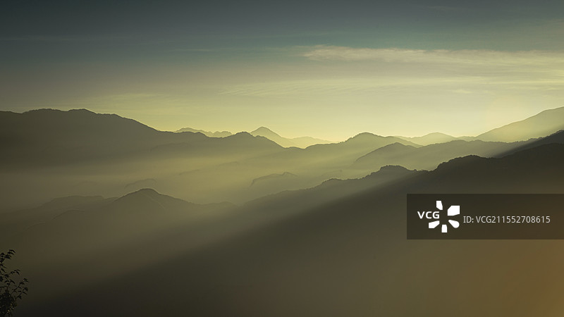 阿里山日出图片素材