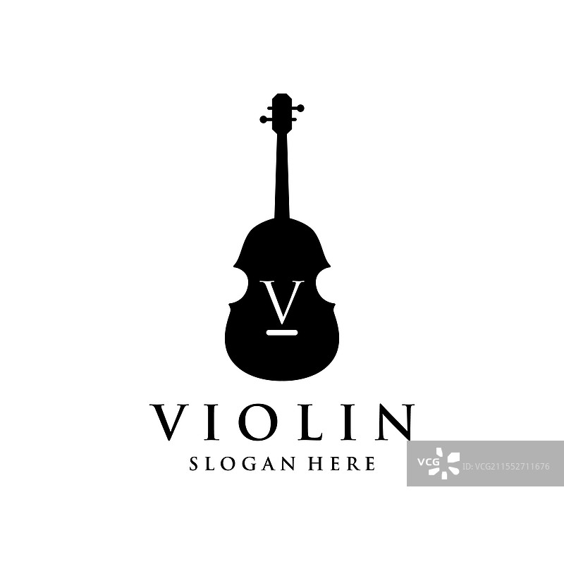 小提琴和拨弦乐器的标志图片素材
