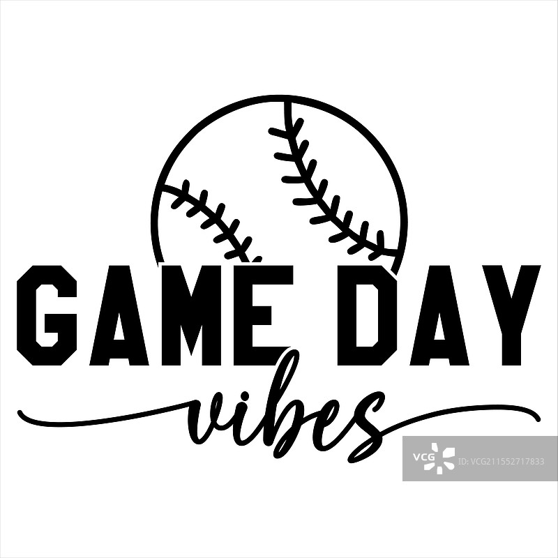 比赛日棒球T恤设计图片素材