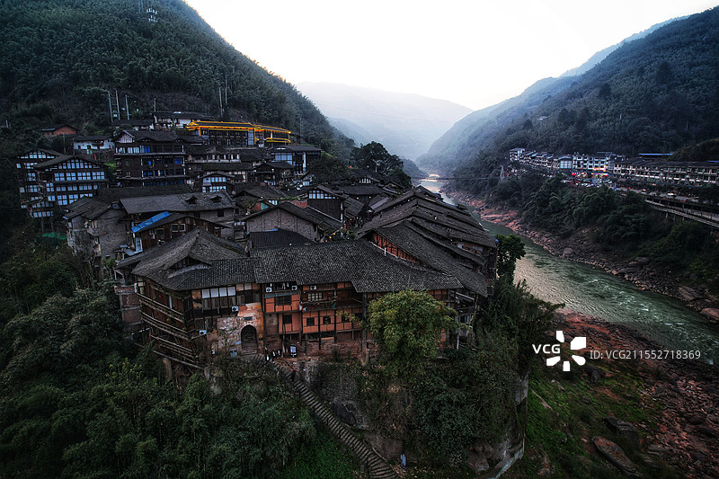 丙安古镇图片素材