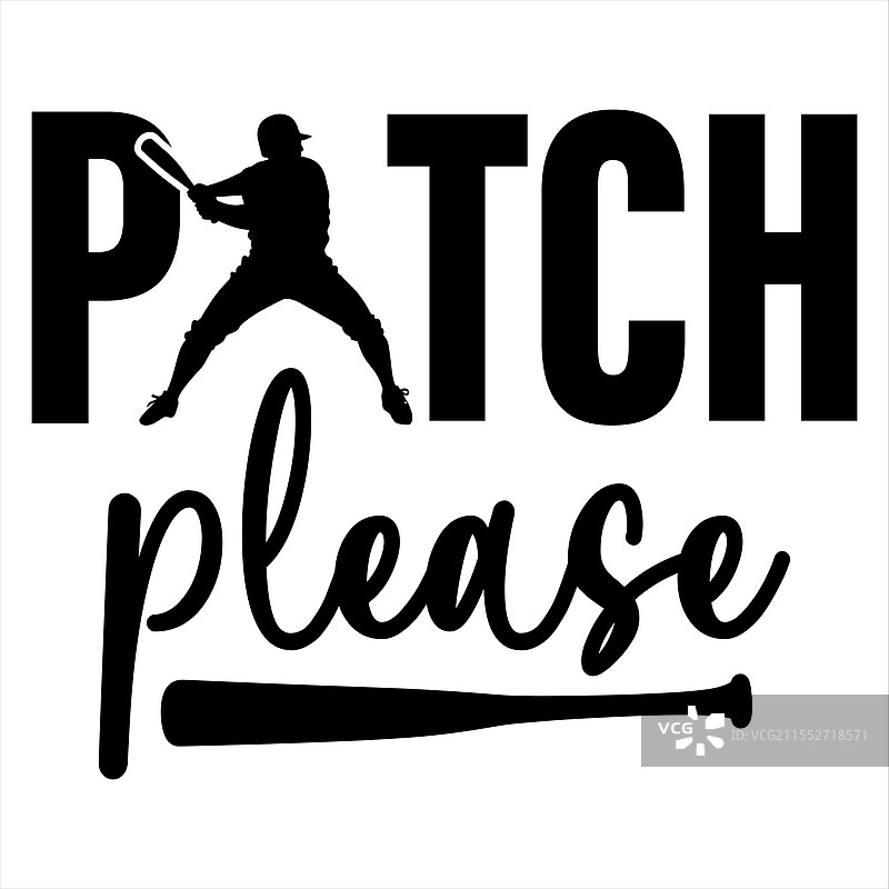 补丁风格的棒球T恤设计图片素材