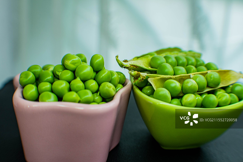 四川绵阳豌豆、豌豆荚、青豌豆、豌豆粒、豆类图片素材