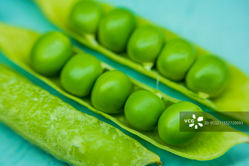 四川绵阳豌豆、豌豆荚、青豌豆、豌豆粒、豆类图片素材