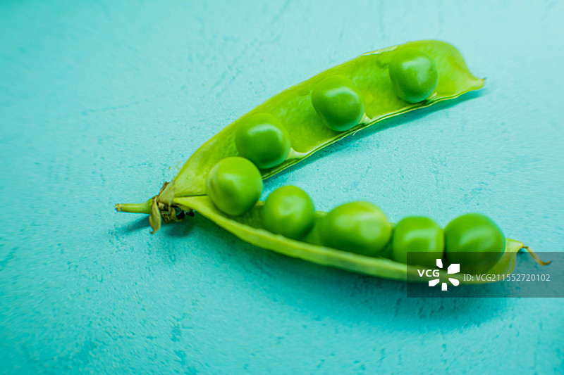 四川绵阳豌豆、豌豆荚、青豌豆、豌豆粒、豆类图片素材