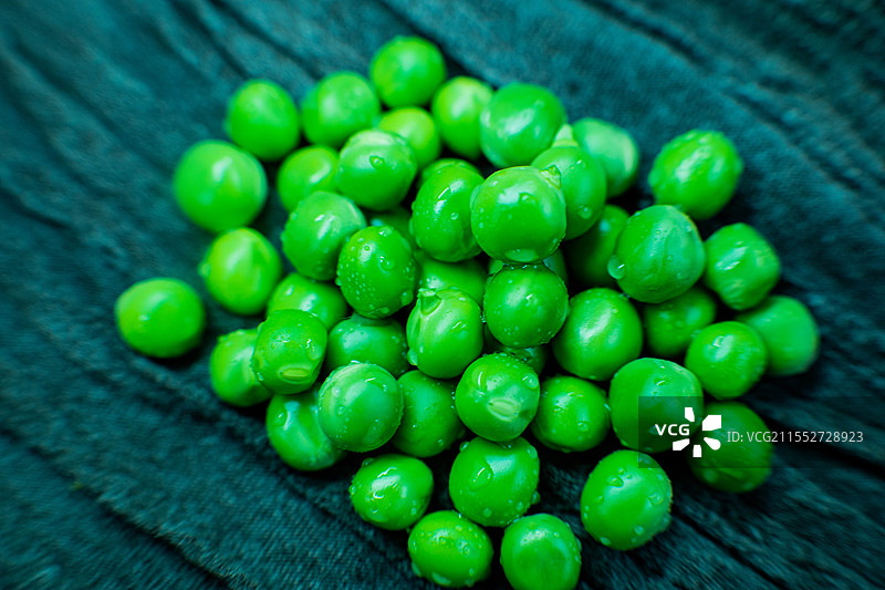 四川绵阳豌豆、豌豆荚、青豌豆、豌豆粒、豆类图片素材