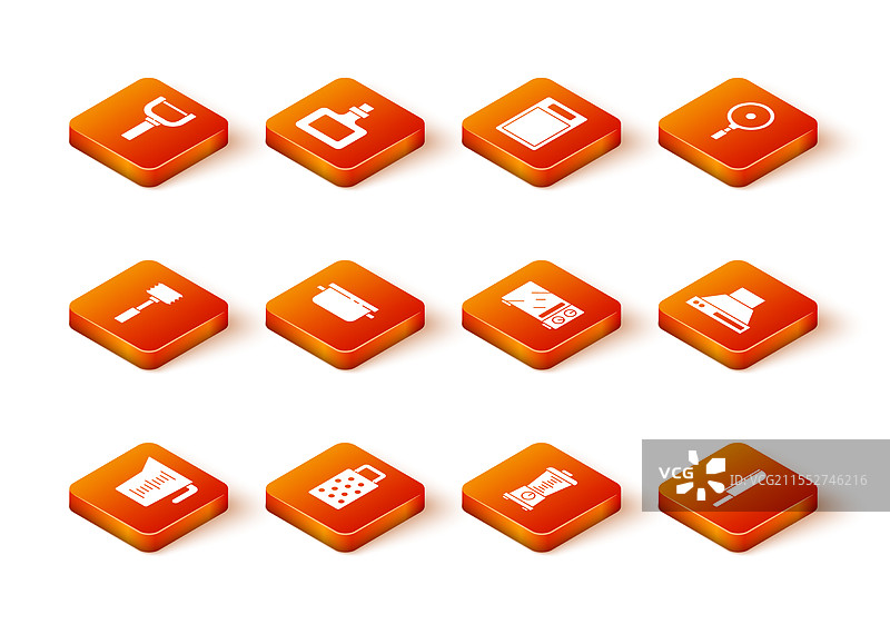 厨房用量杯、擦菜器、锤子和烹饪工具图片素材