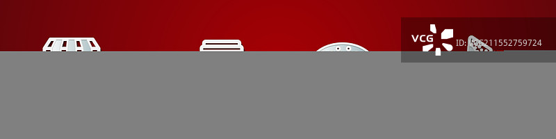 快餐街头小吃车，咖啡和汉堡图片素材