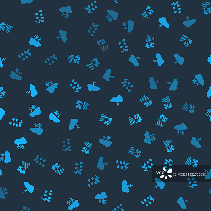 暴风雪中的龙卷风旋涡和云彩图片素材