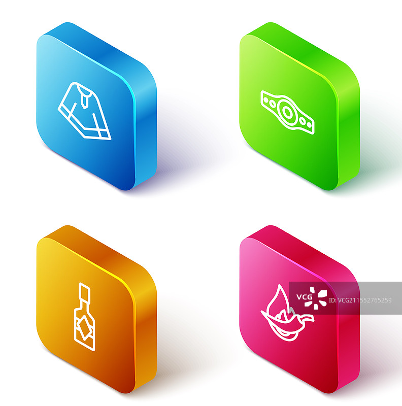 等距线条斗篷摔跤锦标赛图片素材