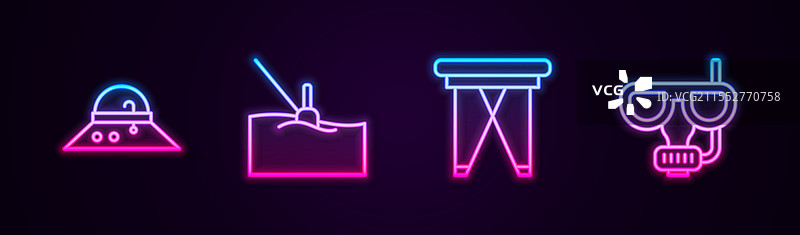 渔夫帽下的线钓者在水中漂浮的鱼漂图片素材