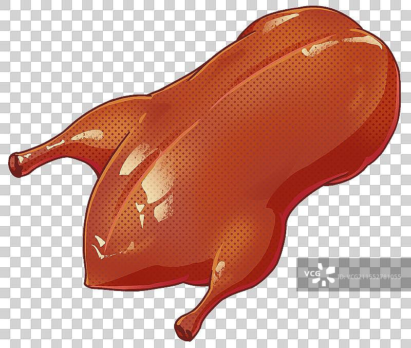 北京烤鸭南京烤鸭中华传统美食中国风国潮风图片素材