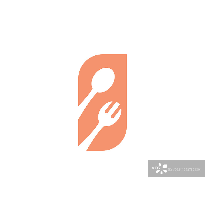 勺子和叉子的图标logo图片素材