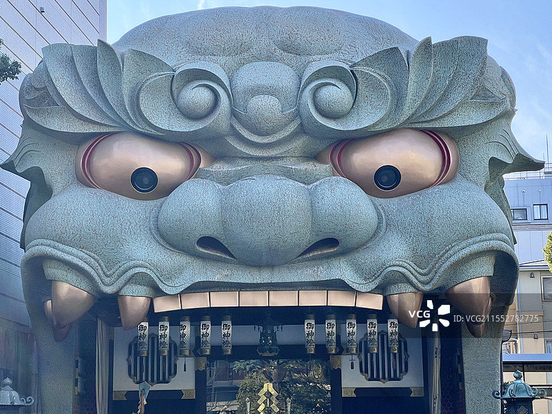 日本 大阪 难波八坂神社图片素材