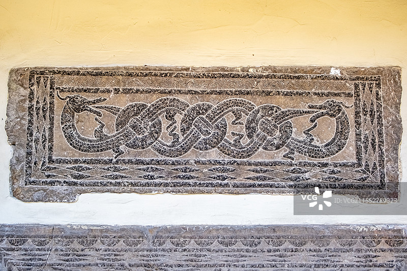 白集汉墓汉画像石图片素材