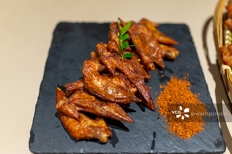 炸鸡翅图片素材