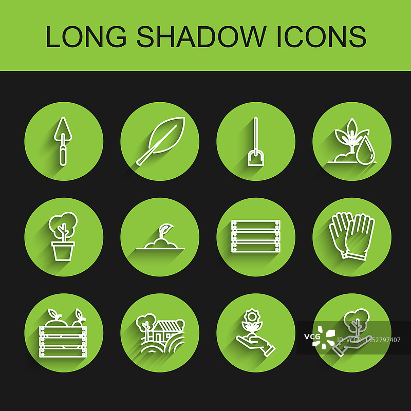 木制水果和蔬菜分隔箱图片素材