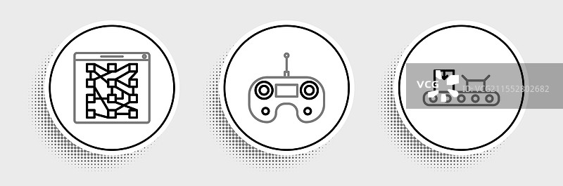 全球纸箱输送带设置图片素材