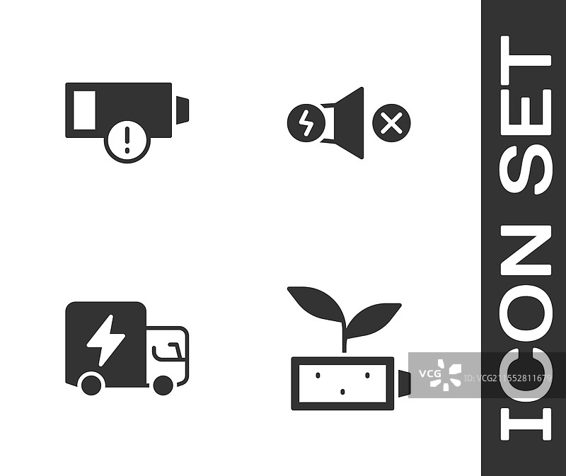 环保自然叶子低电量电动卡车图片素材