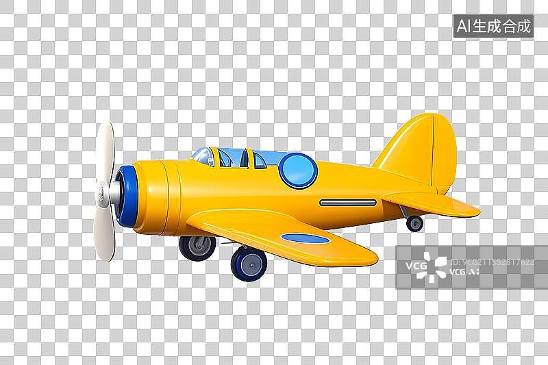 【AI数字艺术】六一儿童节飞机三维插画.-10 拷贝图片素材