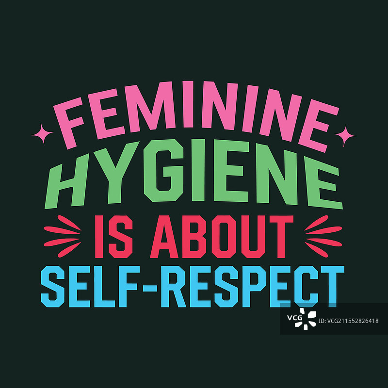 女性卫生关乎自尊与女性。图片素材