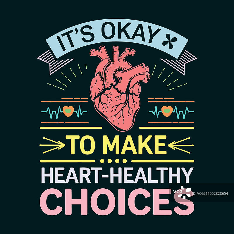做心脏健康的选择是可以的图片素材