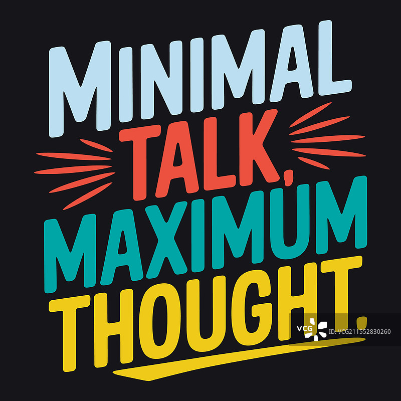 最少的交谈，最多的思考，深度思考和图片素材