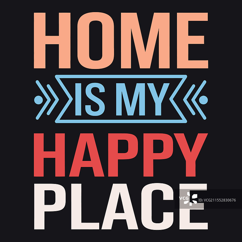 家是我的快乐之地，舒适的生活和独处时光图片素材