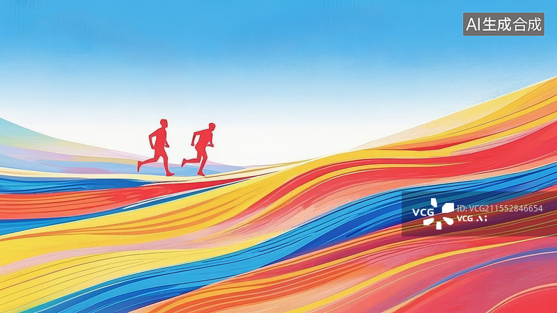 【AI数字艺术】五四青年节海报追逐梦想创意图片素材