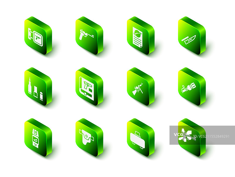 毛瑟枪械许可证证书图片素材