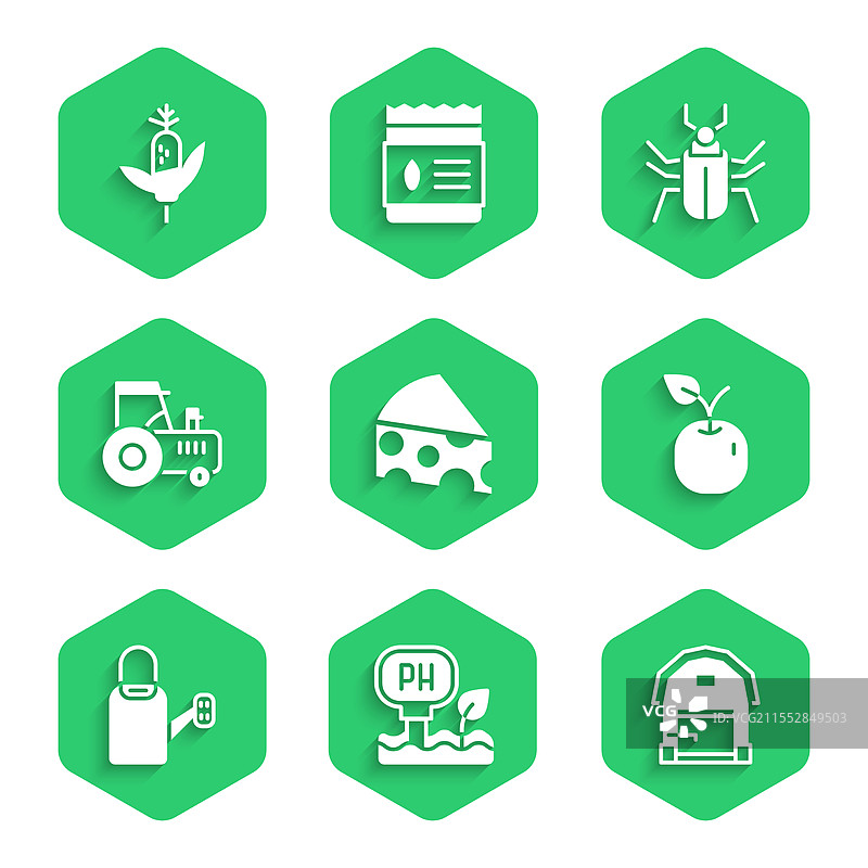 设置奶酪土壤pH测试农舍苹果图片素材