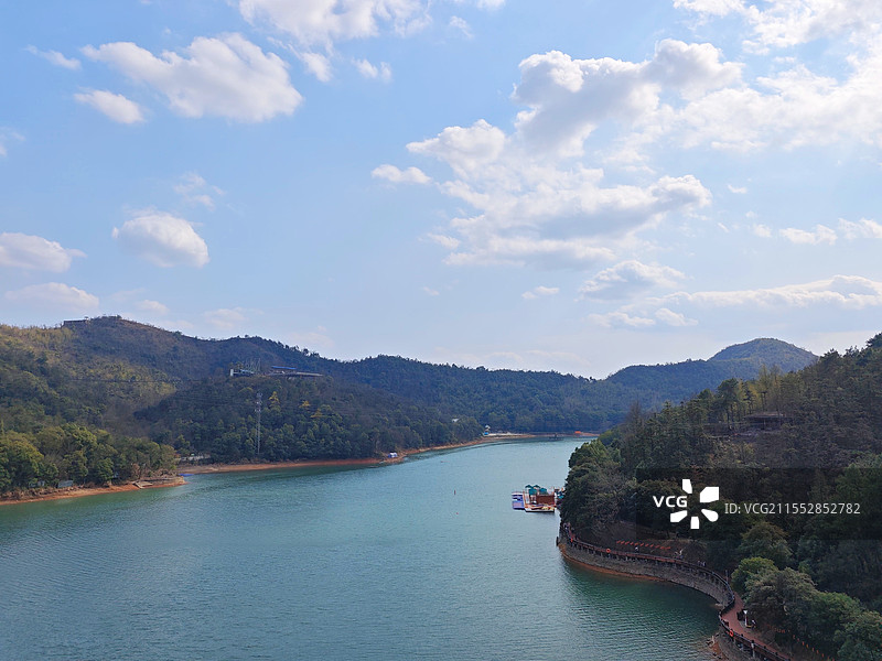 长沙石燕湖的春图片素材