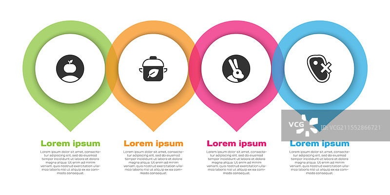 设定苹果素食饮食，适合兔子且不含肉类。图片素材