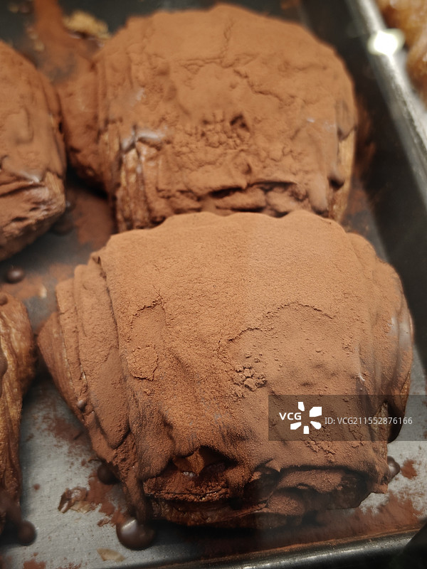 蛋糕店烘培店面包脏脏包巧克力图片素材