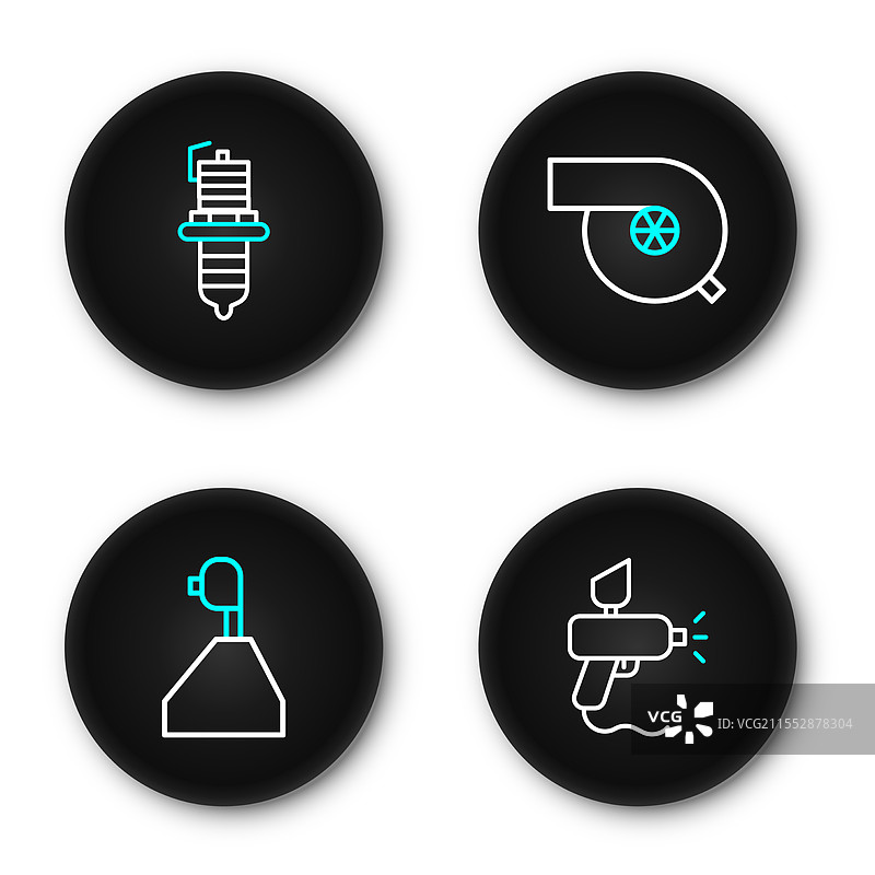 汽车喷涂枪齿轮换挡器图片素材