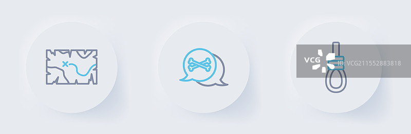 设置绳索圈的绞刑架悬挂位置图片素材