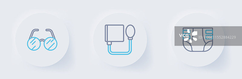 成人尿布血压测量仪图片素材