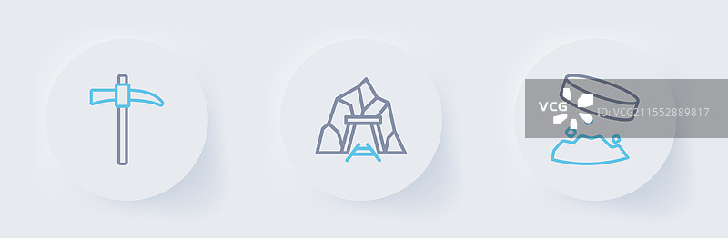 巨型磁铁吸附铁粉矿石图片素材