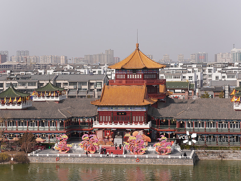 河南开封中国翰园碑林图片素材