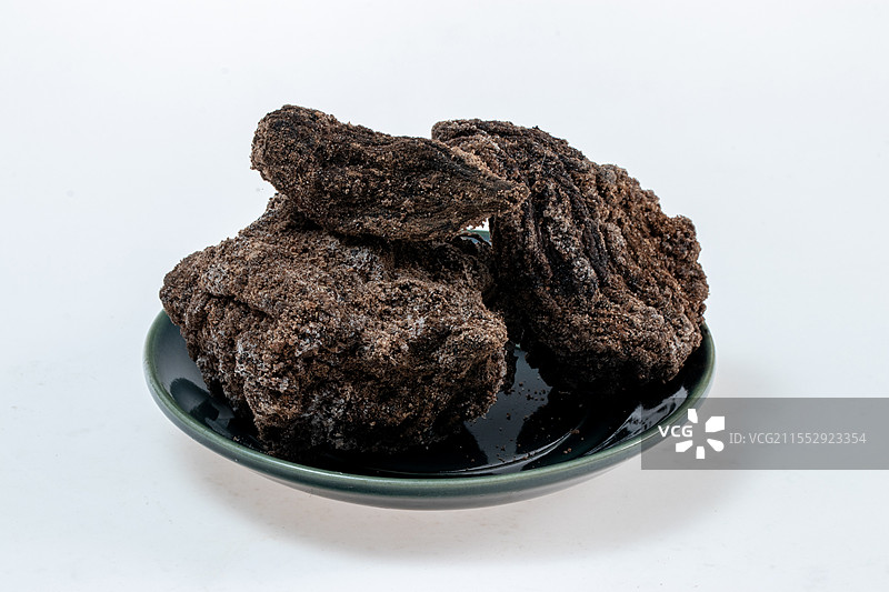 白色背景上的山西特色风格老咸菜芥菜疙瘩图片素材