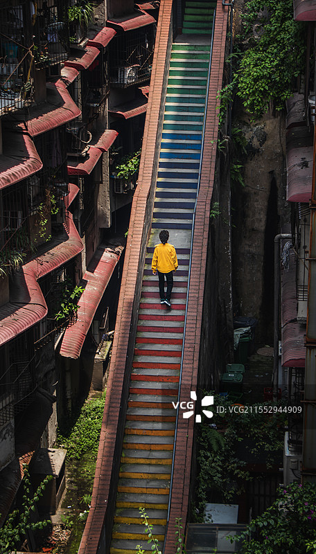 彩虹之梯图片素材