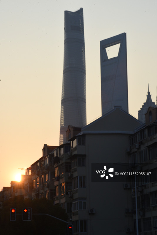 梅园公园 陆家嘴图片素材