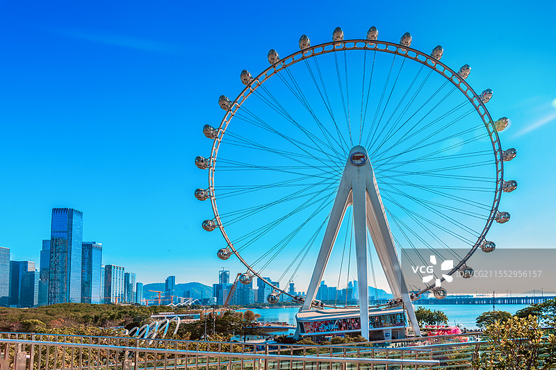摩天轮图片素材