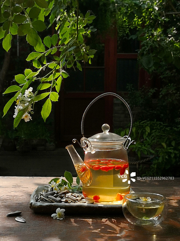 枸杞茶图片素材