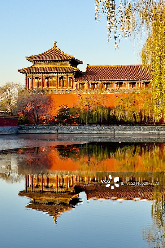 雁翅楼倩影图片素材