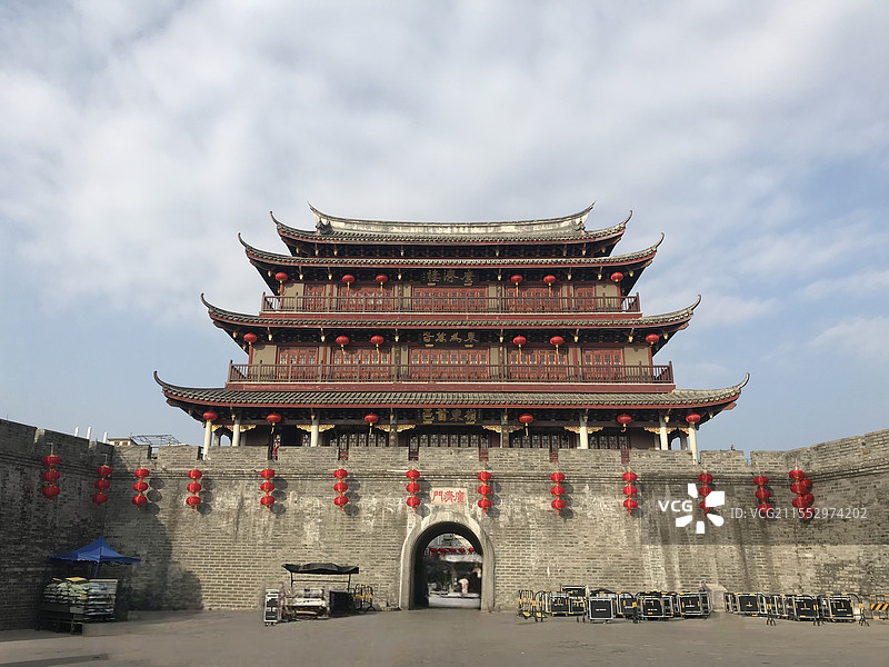 潮州广济门广济楼风景图片素材
