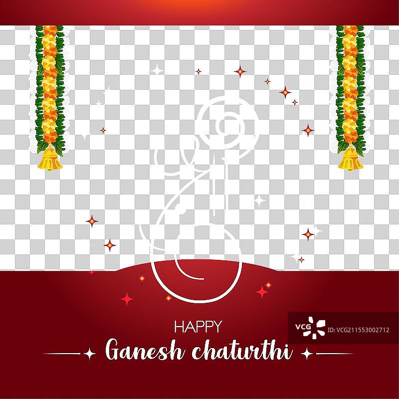 快乐的甘尼许节贺卡图片素材