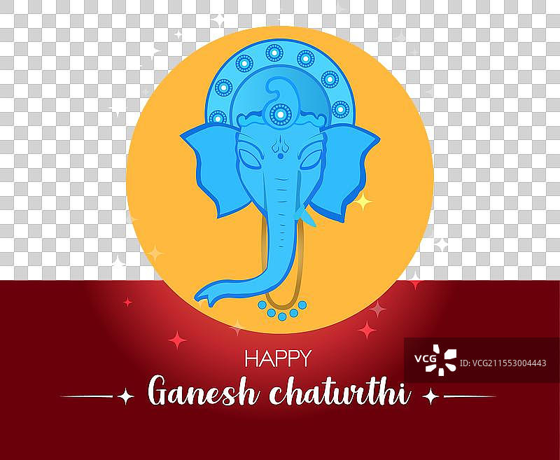 快乐的甘尼许节贺卡图片素材