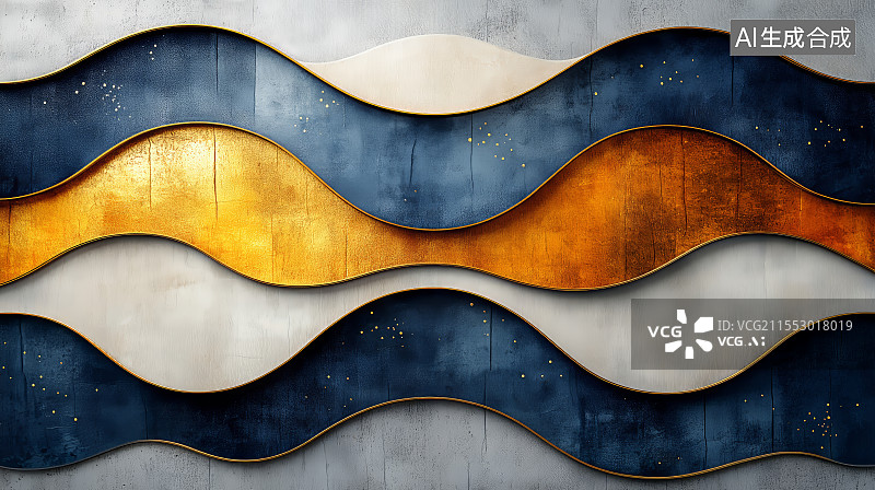 【AI数字艺术】柔和流动艺术设计背景图片素材